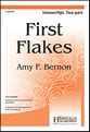 First Flakes Unison/Two-Part choral sheet music cover